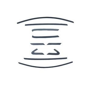 زه استیل دور شیشه کد 9001 مناسب برای کی ام سی x5 و جک s5 مجموعه ده عددی